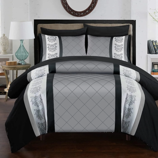 Premium Luxury Beautiful Duvet Cover Set Luxury Duvet Cover Bedding Set Single Double King and Super King Sizes