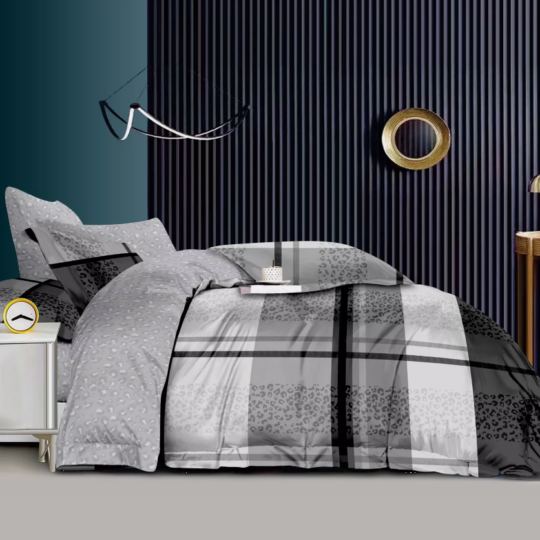 Premium Luxury Beautiful Cheetah Print Duvet Cover Set Reversible Luxury Duvet Cover Bedding Set Single Double King and Super King Sizes