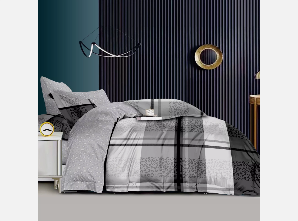 Premium Luxury Beautiful Cheetah Print Duvet Cover Set Reversible Luxury Duvet Cover Bedding Set Single Double King and Super King Sizes