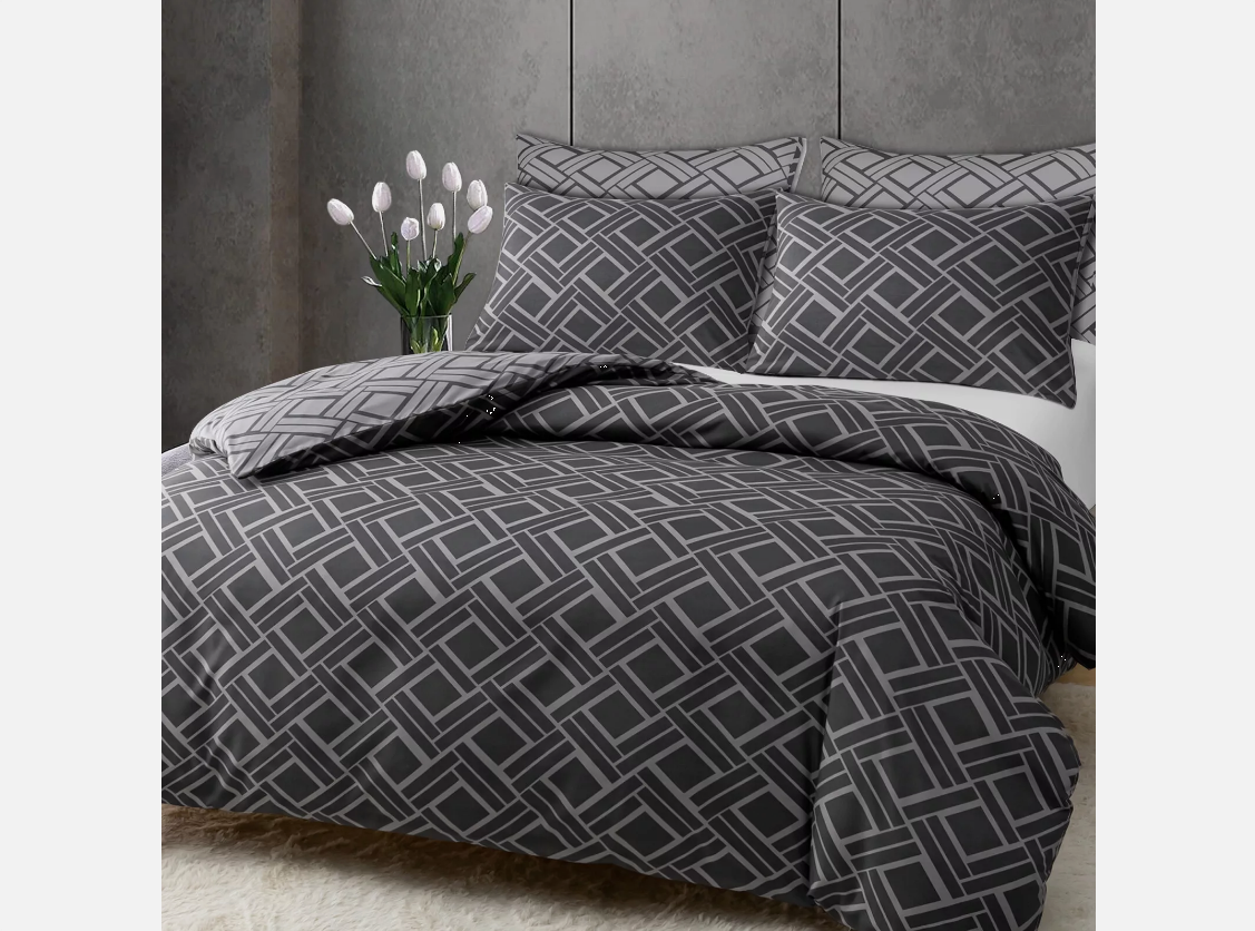 Premium Luxury Beautiful Duvet Cover Set Reversible Luxury Duvet Cover Bedding Set Single Double King and Super King Sizes
