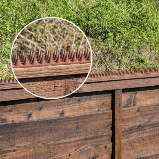 Prikka Strip Fence Wall Spikes Garden Security Intruder Repellent Burglar Anti Cat Climb Bird