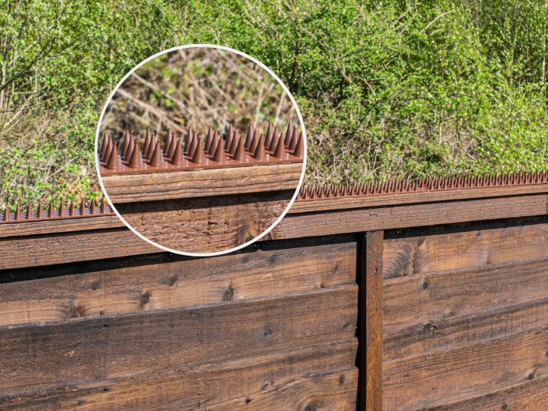 Prikka Strip Fence Wall Spikes Garden Security Intruder Repellent Burglar Anti Cat Climb Bird